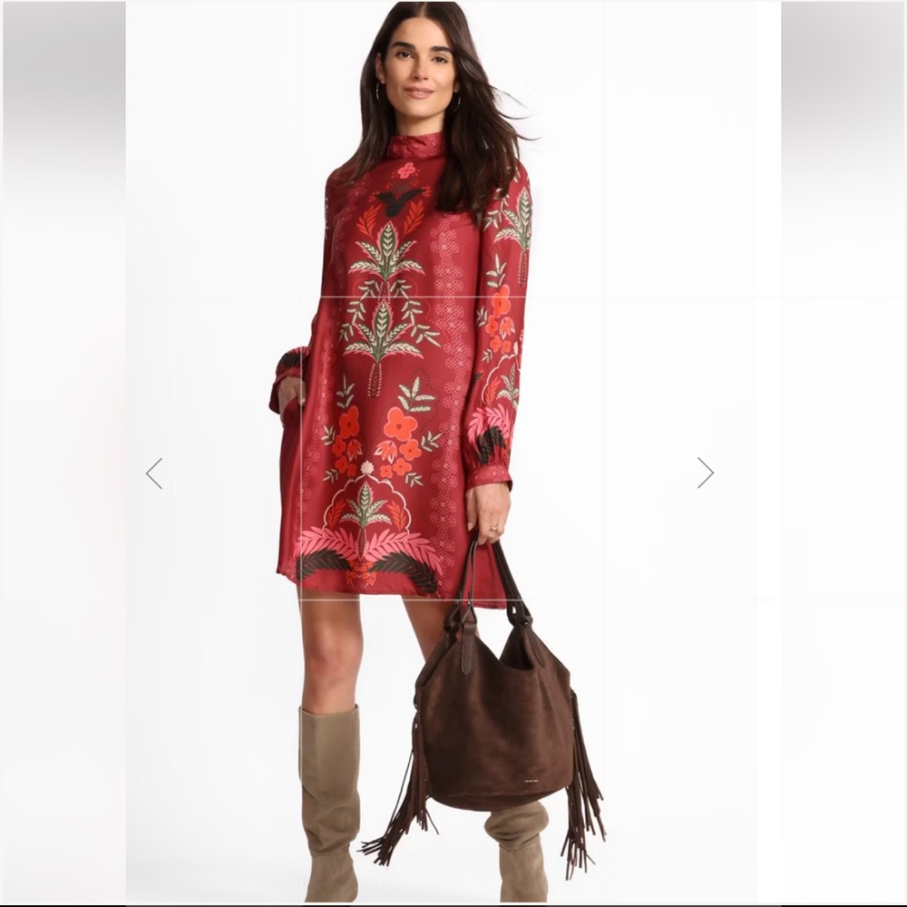 NWT JOHNNY WAS KALOVA MINI DRESS - Picture 2 of 12